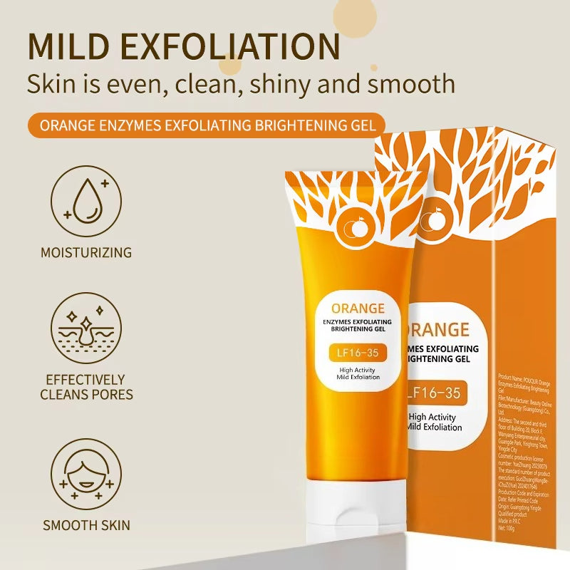 Orange Exfoliating Brightening Gel